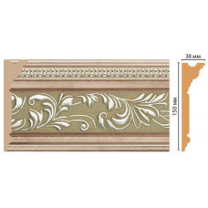 Карниз потолочный Decomaster D214-59 ДМ (150*38*2400)