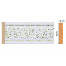 Цветной молдинг Decomaster 150-54A (80*12*2400) ДМ