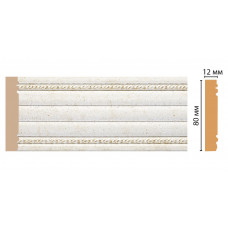 Цветной молдинг Decomaster 150-40 (80*12*2400) ДМ