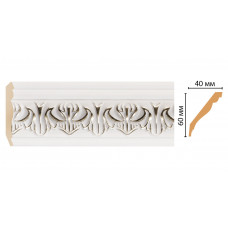 Карниз потолочный Decomaster 155B-60 (60*40*2400) ДМ